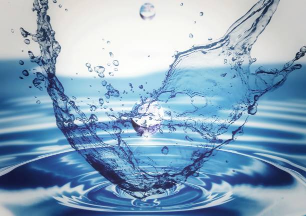 istock 3d illustration of ripples and splashes spreading on water surface 1544686167