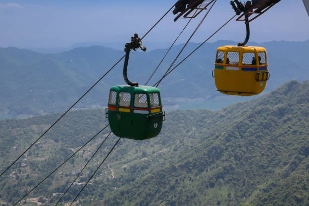 istock Timber trail at Mata Naina Devi temple in Himachal Pardesh. 1544776411