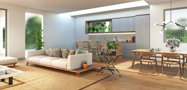 istock modern luxury style living room. 1544780440