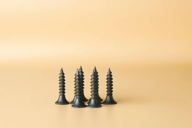 istock Tapping screws made of steel 1544802343