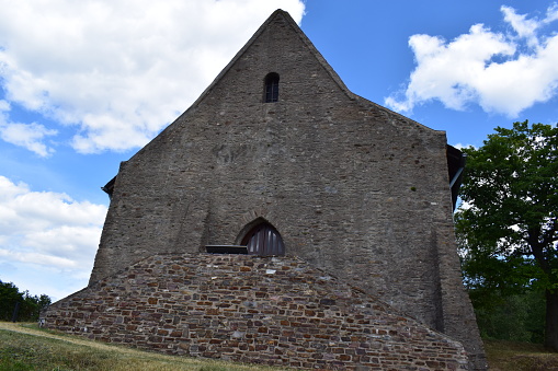 Oberfell, Germany - 07/06/2023: pilgrim church Bleidenberg