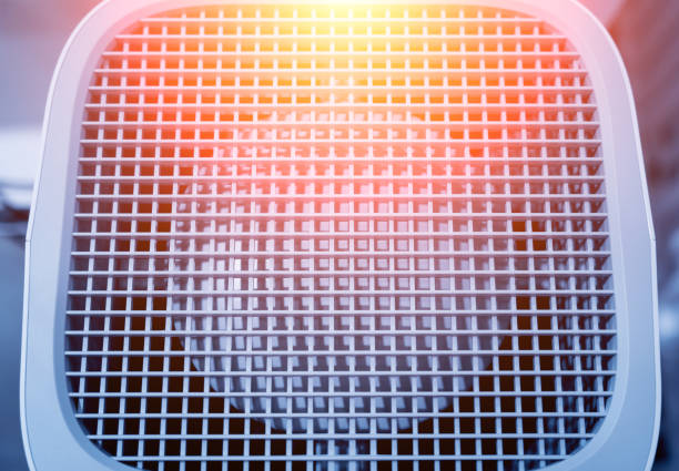 istock Closeup of an indoor air purifier in the store 1545315744