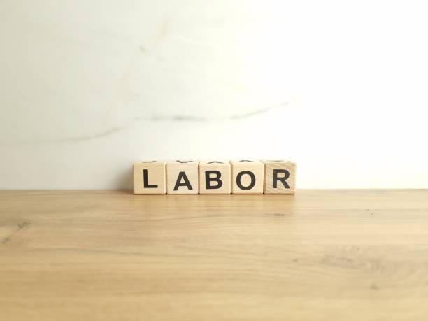 istock Word labor from wooden blocks 1545319859