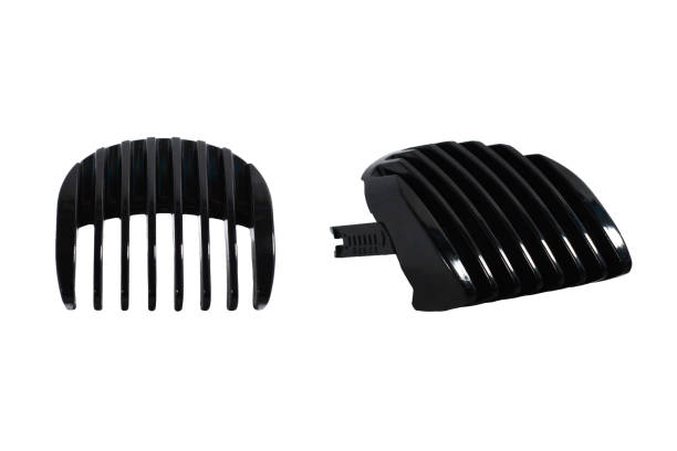 istock Hair Clipper Guide Combs isolated on white background, Clipping path Included. 1545347342
