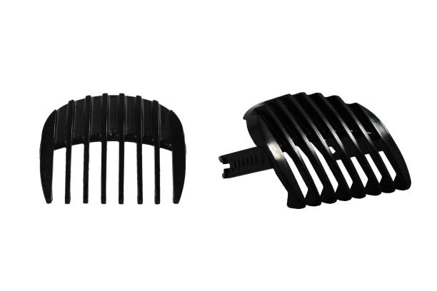 istock Hair Clipper Guide Combs isolated on white background, Clipping path Included. 1545347346