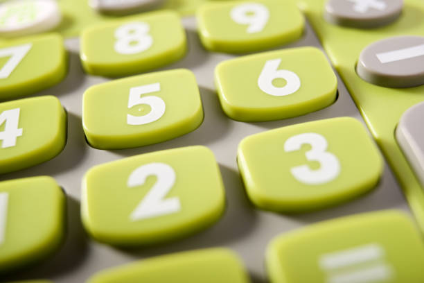 istock Close up of a calculator 1545432077