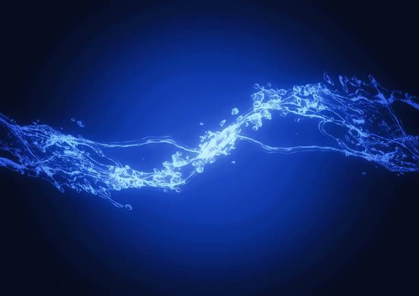 istock 3d illustration of abstract blue water splash 1545491307