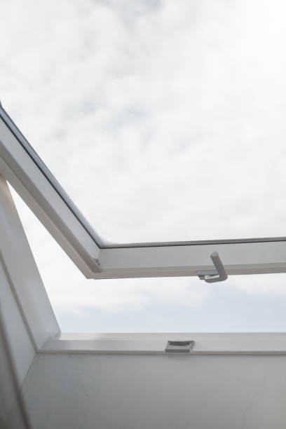 istock Cloudy and cloudy weather forecast outside the window 1545631285