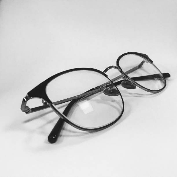 istock stylish glasses on a white background 1545655691