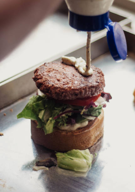 istock Super gourmet burger with high quality ingredients 1545717584