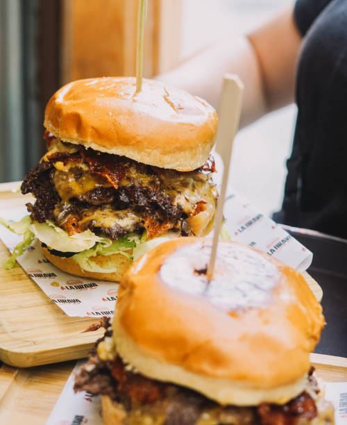 istock Super gourmet burger with high quality ingredients 1545718554