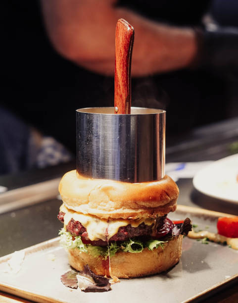 istock Super gourmet burger with high quality ingredients 1545718635