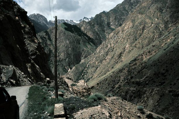 istock View on mountain road in Permsky canyon 1545757179