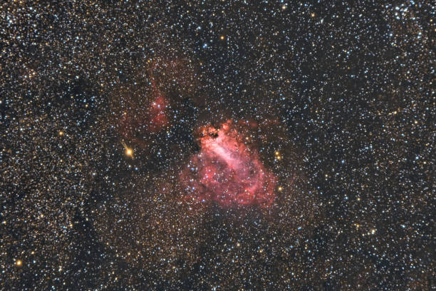 istock The Omega Nebula,  Messier 17, captured with a refracting telescope 1545790045