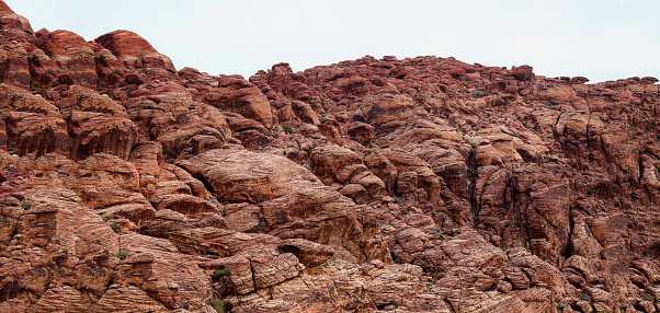 View of red rock canyon national park at nevada,USA.