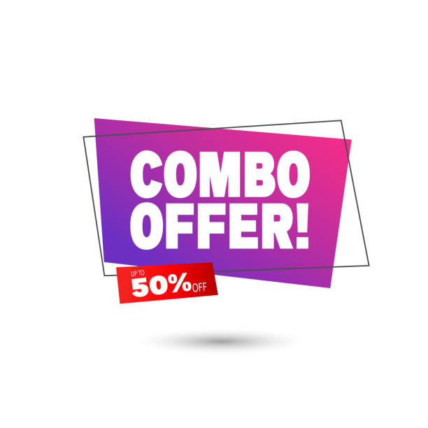 Combo Offer Vector Icon And Badge Design Special Offer Logo Stock  Illustration - Download Image Now - iStock