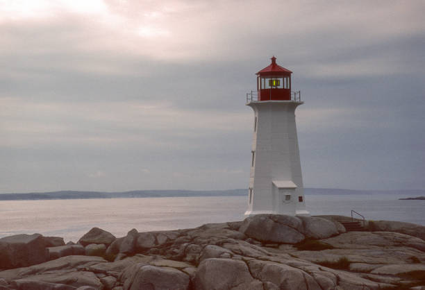 istock Peggy's Cove Lighthouse & Sea Beyond - 1994 1545915269