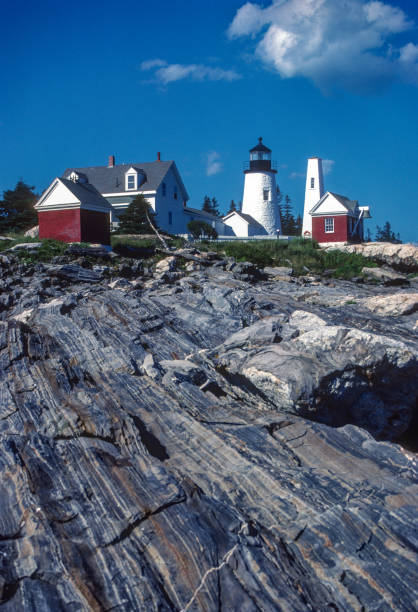 istock Pemaquid Lighthouse - Close-up Vertical Inverted - 1985 1545918462