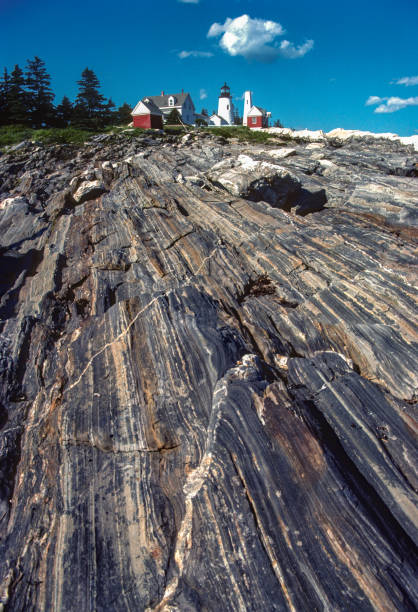 istock Pemaquid Lighthouse - 24mm Wide Angle Vertical - 1985 1545929740