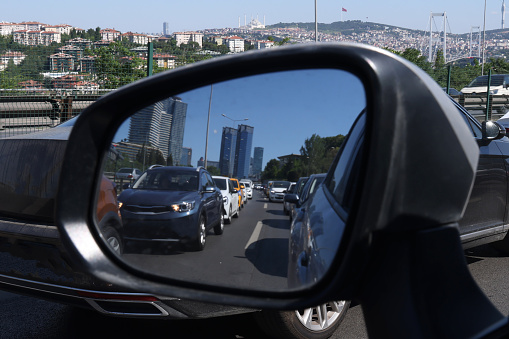 Heavy traffic in istanbul