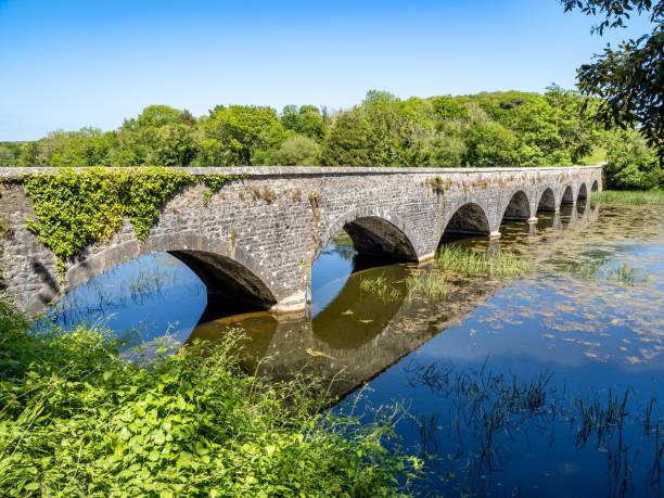 istock Eight-Arch bridge in bosherton lily ponds, Wales 1546006233