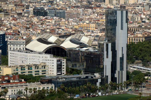barcelona aerial view helicopter tour