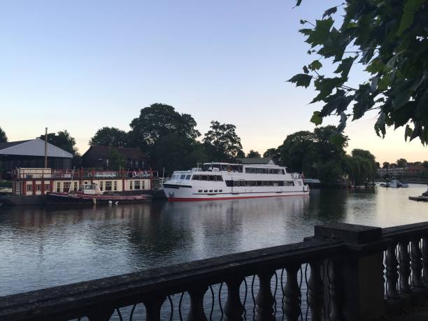 istock Boats on the River Thames in the evening 1546156357
