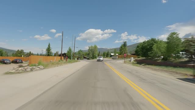 Silverthorne 1 synced series Rear summer driving Colorado