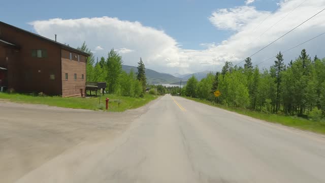 Silverthorne 3 synced series Rear summer driving Colorado