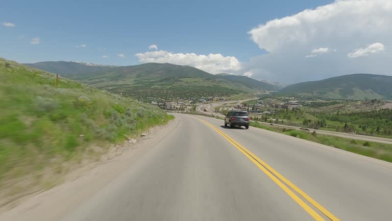 Silverthorne 2 synced series Rear summer driving Colorado