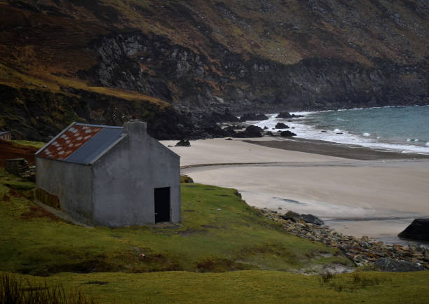 istock House at Keem Bay, Achill, Ireland 1546538927