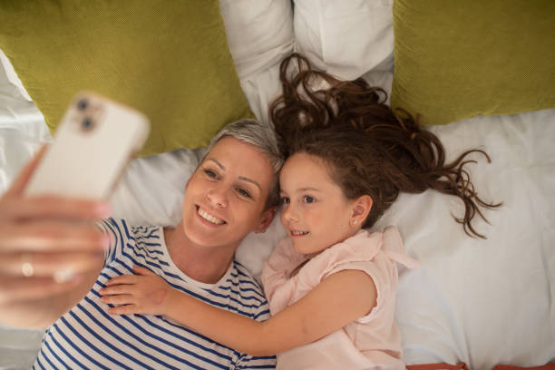 istock Mother and daughter have fun together 1546799367
