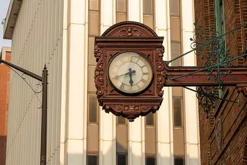 Clock Tower, Downtown Architecture, Beijing, China