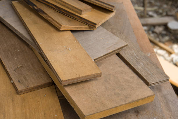 istock Plywood for construction.Finishing material. Building material. 1546913650