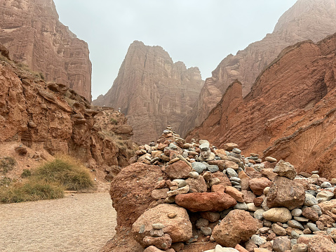 Kuqa Grand Canyon in Xinjiang province