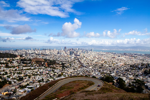 Downtown San Francisco skyline.