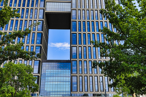 Glass curtain wall mapping cloud