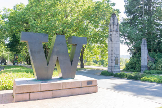 University of Washington in Seattle, WA, USA stock photo