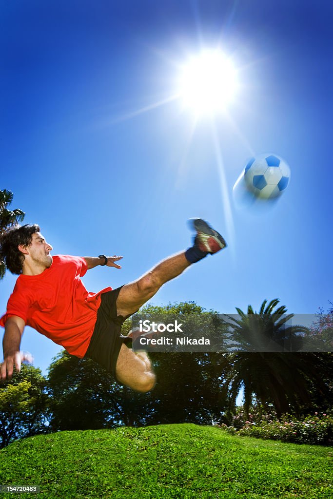 Estate di calcio - Foto stock royalty-free di Adulto