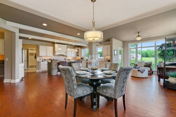 istock Floor plan with open concept making it easy to entertain guests 1547403098