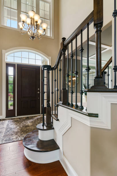 istock High ceilings in open front entrance to home 1547403101