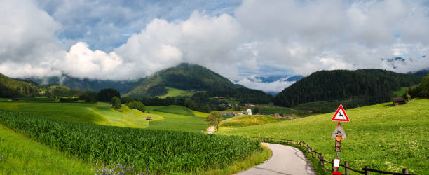 istock Panoramic view of Alps 1547489674