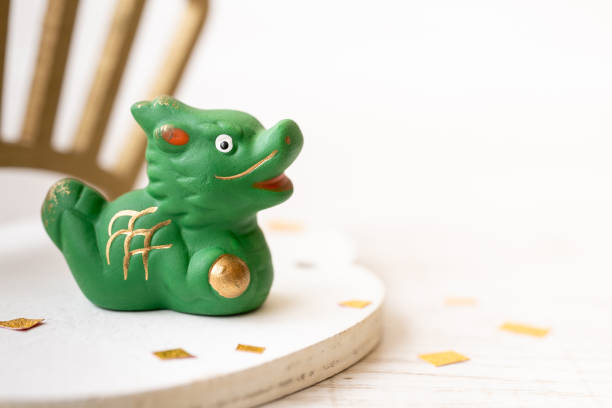 istock 2024 Dragon year, zodiac New Year's card. 1547513680