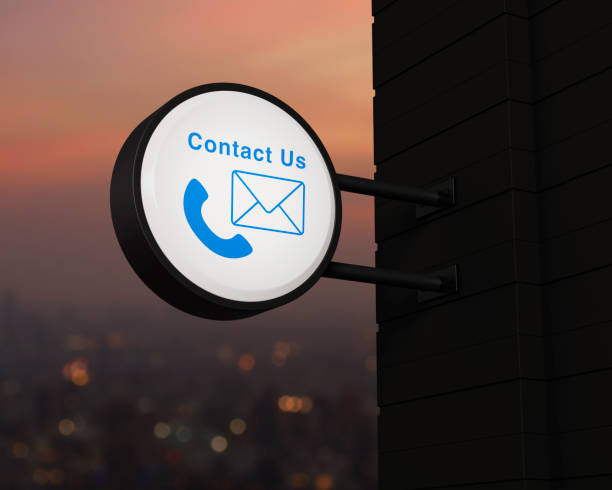 istock Business contact us and customer service concept, 3D rendering 1547538920