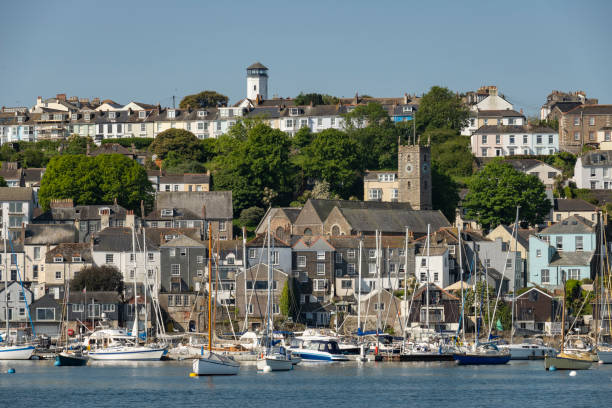 istock Custom House Quay in Falmouth, Cornwall, England 1547611146