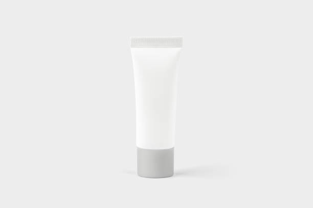 istock Mockup shot in tube cosmetics studio with gray background 1547637159