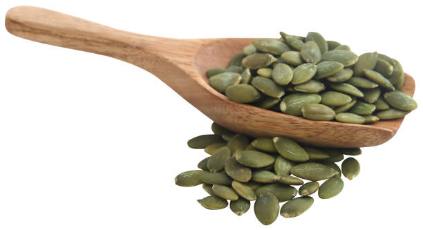 istock Peeled pumpkin seeds 1547710909