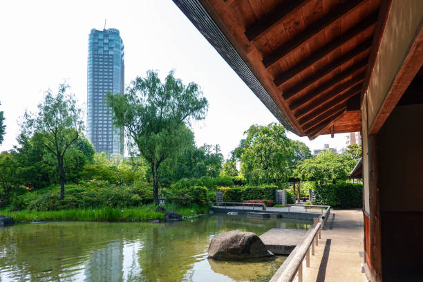 istock Hinokicho Park (free) adjacent to Tokyo Midtown (Akasaka, Minato-ku, Tokyo) 1547815985