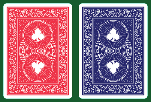 Classic playing card/poker back design