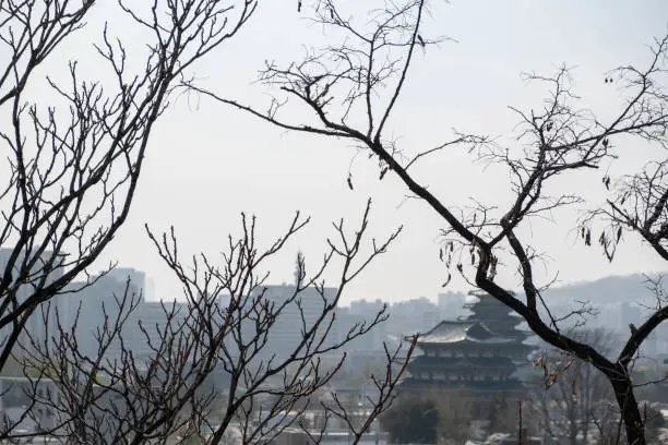 Gyeonghoeru Pavilion of Gyeongbokgung Palace - Korea , Seoul